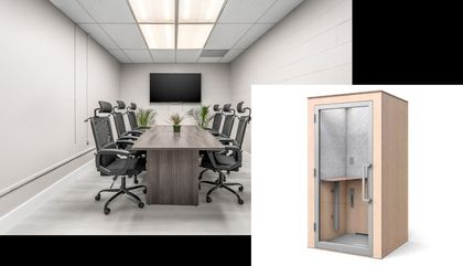 Conference Room and Phone Booth